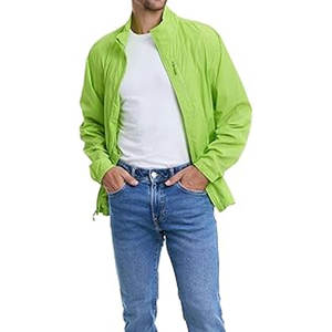 Veste en toile décontractée unisexe de haute qualité en gros, 100% polyester, logo personnalisé, à capuche, respirante, état neuf - Product Image 5