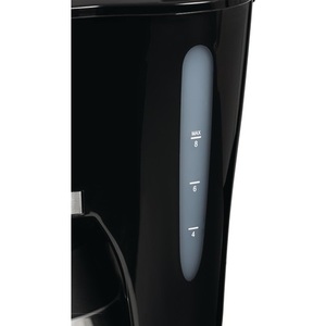 Cafetera Eléctrica EXQUISIT KA 6501 SW 800 W Negra con Jarra Térmica, Decoración de Acero Inoxidable, para 1L 4-8 Tazas - Product Image 4