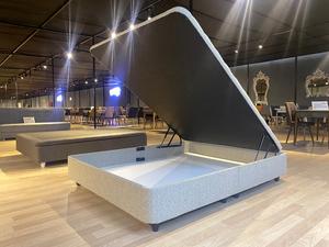 Sommier de lit pliable en aggloméré de haute qualité, moderne et luxueux, avec rangement, tailles Queen/King/Twin XL, garantie 1 an - Meilleure vente - Product Image 5