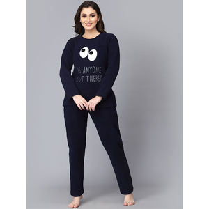Fabricado EN LA India, la ropa de verano más vendida, Conjunto de pijama de dos piezas de algodón satinado para mujer, ropa de dormir a precio de lote - Product Image 1