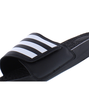 Scarpe unisex Adidas Adissage Tnd Colore: Nero/Bianco 100% autentiche - Product Image 3