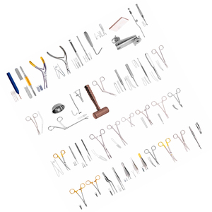 Pentax ชุดเครื่องมือผ่าตัดแบบแมนนวลระดับมืออาชีพอุปกรณ์ผ่าตัดพื้นฐานทำจากสเตนเลสสตีลได้รับการรับรอง CE - Product Image 4