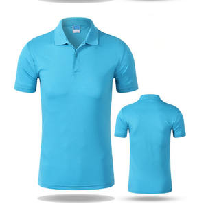 เสื้อโปโลสำหรับผู้ชาย, สินค้ามาใหม่เสื้อถักสีพื้นระบายอากาศได้ดีขนาดพลัสไซส์ - Product Image 3