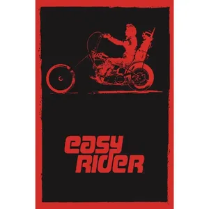 Carte postale de style moderne Easy Rider en papier pour décoration murale - Product Image 1