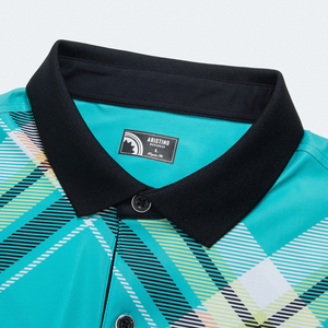Aristino Men's for Polos 77% Nylon 23% Spandex Patrón impreso Tejido no tejido Alta calidad Precio al por mayor caliente 1PS022AZ - Product Image 5