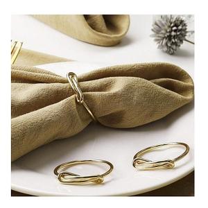 Hot Deal 2024 Rond de serviette avec porte-rond de serviette fini or Dernière conception Porte-mouchoirs fait main à vendre par l'exportateur indien - Product Image 1