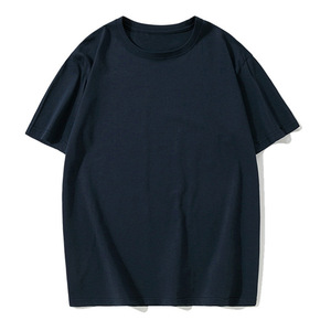 T-shirts unisexes à manches courtes en coton peigné 180G, col rond, design personnalisé avec logo, prix usine Chine, Bangladesh. - Product Image 4