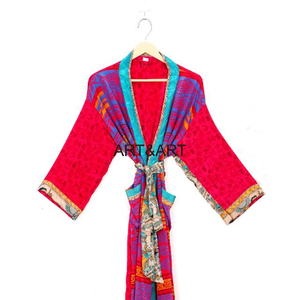 ชุดกิโมโนผ้าไหมแท้สไตล์วินเทจสำหรับผู้หญิงใส่สบายผ้านุ่มใส่คลุมชุดเจ้าสาวผ้าไหมญี่ปุ่น - Product Image 6