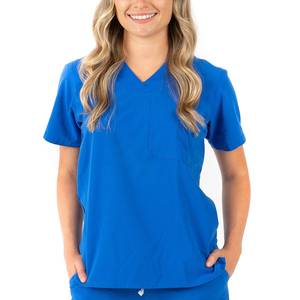 Tenues d'infirmière à manches courtes tissées sur mesure pour usage hospitalier, unisexe - Product Image 5