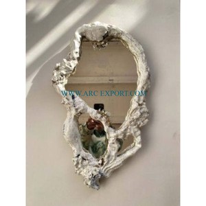 Fabricant d'aluminium argenté miroir mural de luxe fait à la main miroir mural attrayant nouveau modèle maison et mariage - Product Image 6