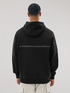 Suéter de Algodón Grueso con Hombros Caídos y Doble Capucha, Estilo Terry, para Primavera y Otoño, para Hombre y Mujer, Nuevo Suéter con Capucha, Color Sólido para Hombre - Product Image 3