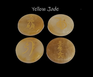 Piedras de cornalina de 4 piezas, símbolos de Ángel grabados, piedras de Palma pulidas para la curación de cristales de Reiki por cristal ALIF y ágata - Product Image 3