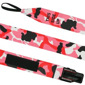 Enveloppes de main d'entraînement de gymnastique imprimées de camouflage de logo personnalisé enveloppes rapides de boxe en mélange élastique de polyester respirant de haute qualité - Product Image 2