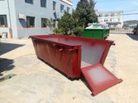 Offre Spéciale 6m empilable Marrell Bin Conteneurs à sauter Poubelles de recyclage Bennes à ordures pour le stockage des déchets Bennes à ordures de recyclage en métal et acier
