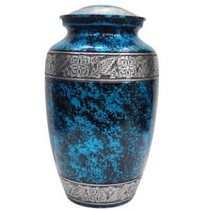 Orange Color Enamel <b>Paint</b> <b>Aluminium</b> Adult Cremation Urns High Quality Metal Funeral Urns For Human Ashes . - Product Image 3