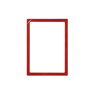 Soporte Documental Magnético DIN A3 Vertical, Rojo, 10 uds. / Pack.- KAN-MW-A3H-01 - Product Image 1
