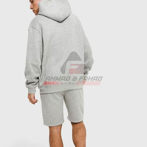 Recién llegado, ropa informal cómoda, sudaderas con capucha de algodón 100% de calidad Premium, conjunto corto transpirable y para la temporada de invierno - Product Image 5