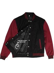 Chaquetas universitarias con estampado de logotipo profesional para hombre, ropa de invierno a la moda superior con cuello levantado, chaqueta CollegeBaseballjacket para hombre - Product Image 4