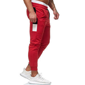 Venta al por mayor de pantalones de chándal con logotipo personalizado, pantalones cargo marrones lisos para hombre, pantalones transpirables para correr, pantalones de chándal en blanco, pantalones de chándal para correr de lana para hombre - Product Image 3
