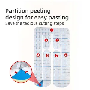 Suministro directo de fábrica Cinta deportiva de kinesiología para atletas | Vendaje para aliviar el dolor muscular para rodilla, <span class=keywords><strong>muslo</strong></span>, correr - Product Image 2