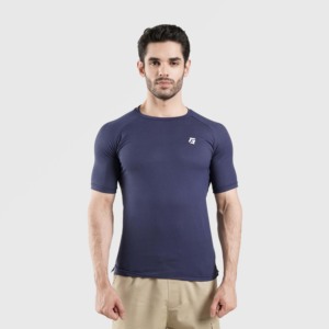 Basic Navy Gymnastics Clothing Basic Tee - Product Image 1