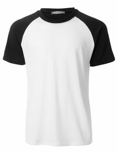 เสื้อยืดสำหรับผู้ชายสีทึบพิมพ์ลายโลโก้ตามสั่ง - Product Image 5