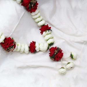 Exquisita Guirnalda Romántica de Peonías para Boda, Mala para Novios, Ceremonia de Compromiso, Par de Jaimala, Regalo Indio para Pooja - Product Image 3