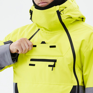 2025 Mon/tecc traje de esquí de invierno impermeable al aire libre Snowboard chaqueta de esquí hombres amarillo brillante/Negro/perla ligera Snowboard mono - Product Image 5