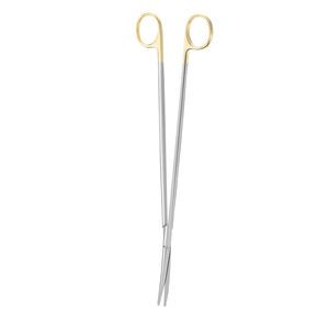 METZENBAUM DUROTIP 285 mm 11 14 Pulgadas Vascular Debakey Tijeras Medio Oro Curvo TC Blunt Romo Disección Tijeras Industriales - Product Image 5