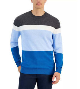 Pull en cachemire à col rond pour homme OEM, vente en gros, tricot chaud d'hiver, livraison rapide, pull élégant pour homme - Product Image 6