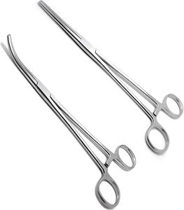Pinces Kelly Forcep Premium, instruments chirurgicaux manuels en acier inoxydable, courbées et droites, certifiées CE classe II par Med Innovations - Product Image 5
