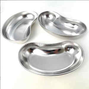 Plateaux chirurgicaux manuels en acier inoxydable allemand, plateaux rénaux, équipement hospitalier certifié CE - Product Image 4