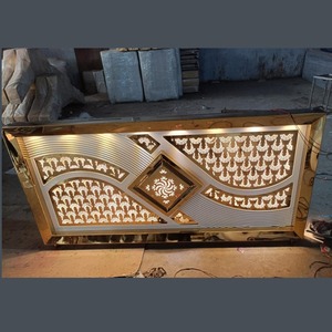 Modern Durable Metal Design Wedding Counter Stainless Steel <strong>Bar</strong> <strong>Table</strong> for Outdoor Hotel Home Park or Office Use - Product Image 6