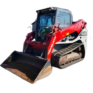 Heavy Duty Used 3 Ton 2018 TAKEUCHI TL12V2 High Performance Compact Track Skid Steer Cheap EPA Engine Loaders - Product Image 1