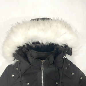 Blouson Bomber Matelassé Décontracté pour Femme, Col Montant Tissé de Haute Qualité, Imperméable, Coupe-Vent et Respirant, Teint en Pièce, Hiver - Product Image 4