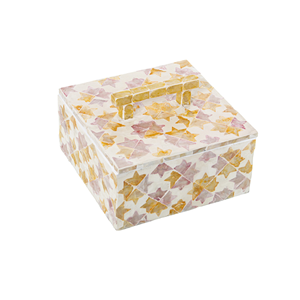 Venta caliente diseño elegante rectángulo madre perla caja fregona incrustaciones ecológico multifunción almacenamiento cosas precio barato artesanía - Product Image 2