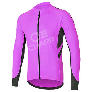 Ropa de bicicleta con logotipo frontal antibacteriano de secado rápido personalizado, uniforme de ciclismo para hombre, conjunto de camisetas de compresión, ropa deportiva de verano - Product Image 1