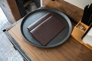 Cubiertas de menú de restaurante de cuero de tamaño A4, carpeta de menú tailandés para presentadores - Product Image 4