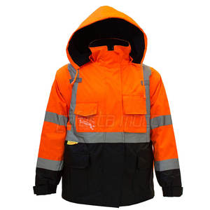 เสื้อแจ็คเก็ตนิรภัยคุณภาพสูง รับสกรีนโลโก้ เสื้อแจ็คเก็ตนิรภัยขายดี เสื้อผ้าเซฟตี้สำหรับผู้ชาย - Product Image 5