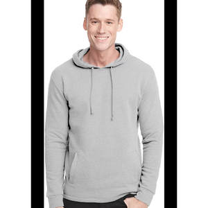 Sweat à capuche unisexe personnalisé en molleton lourd 360gsm de haute qualité sweats à capuche en coton uni imprimé logo tri-mélange - Product Image 2