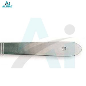 Manche de scalpel chirurgical manuel en acier ALMAC, certifié CE, conçu pour un contrôle précis de la coupe, résistance durable, usage médical courant - Product Image 6