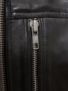 Veste pour homme, style classique universitaire, vestes en cuir pour homme avec poches, veste à fermeture éclair pour homme - Product Image 3