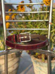 Cinturón Clásico para Hombre con Hebilla de Hierro Hecha a Mano, Artesanía de Alta Calidad con Estilo Formal Atemporal - Product Image 3