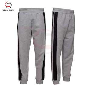 Pantalons et pantalons de survêtement pour hommes de fabrication pakistanaise, à bas prix, couleur unie, respirants, de haute qualité, confortables, taille élastique, en molleton lavé - Product Image 1