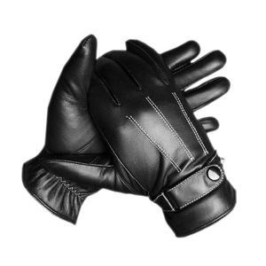 ถุงมือออกกำลังกายหนังสีดำระบายอากาศได้ดีปรับแต่งได้ - Product Image 6