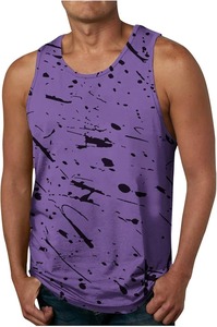 Classic Pattern 3D Printed Tank <b>Tops</b> For Men Fashion <b>Summer</b> <b>Sleeveless</b> Casual New Men Undershirts Tank Oversized <b>Tops</b> Polyester - Product Image 5