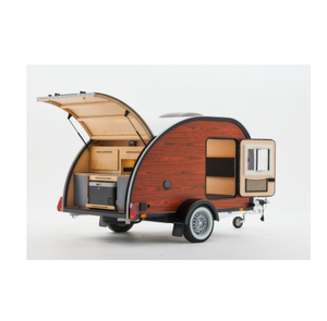 Lightweight Modern 4 Person Mini Teardrop Caravan 4x4 Compatible for off Grid Camping Easy Towing on Long Journeys - Product Image 4