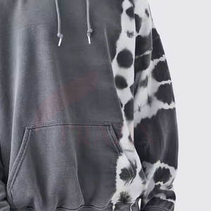 Sweat-shirts à épaules tombantes pour hommes, tendance, en polyester/coton, logo personnalisé, dernier design, fabriqué au Pakistan - Product Image 3