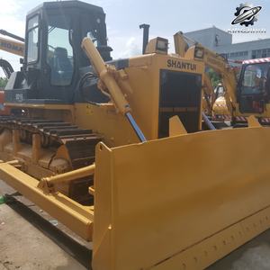 Bulldozer sur chenilles d'occasion Shantui SD16 17 tonnes, capacité de la benne de 4,5 m³, marque chinoise d'origine, bulldozer moyen, faible nombre d'heures, certifié CE - Product Image 2