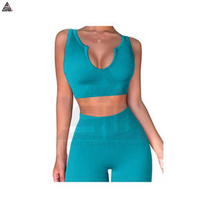 Conjunto de Yoga para Mujer de Talla Grande, Diseño Nuevo, Alta Calidad, 2 Piezas, Transpirable, de Secado Rápido, Ligero, Ropa Deportiva para Gimnasio - Product Image 4